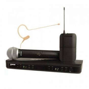Shure BLX1288/MX53 (K3E) - Wireless Handheld/Earset Mic System