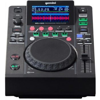 Gemini MDJ500 Pro Audio DJ Media Player - Sound Of Ministry
