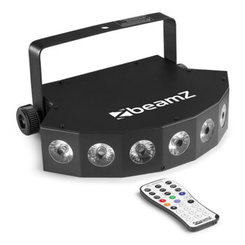 Alternative view of Beamz FINGERS7 - 7x8W 4-In-1 Party Effect LED RGBW