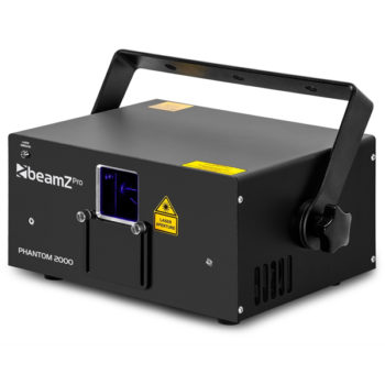 Beamz Phantom 2000 - Pure Diode Laser RGB Analog 30kpps