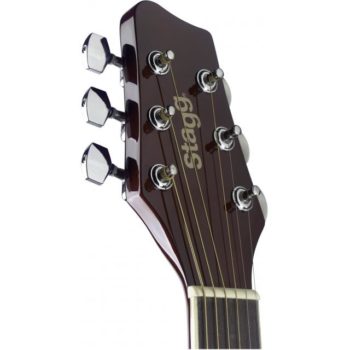 Alternative view of Stagg SA20ACE NAT - 4/4 Cutaway Acoustic-Electric Guitar w/ Basswood Top (Natural)