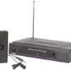 qtx lapel vhf wireless microphone system