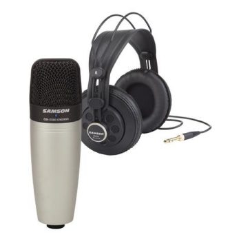 Samson CO1/SR850 - Condenser Mic Headphones Bundle