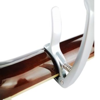 Tecnix guitar capo silver