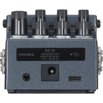 Alternative view of Boss IR-2 - Amplifier and Cabinet Emulation Pedal