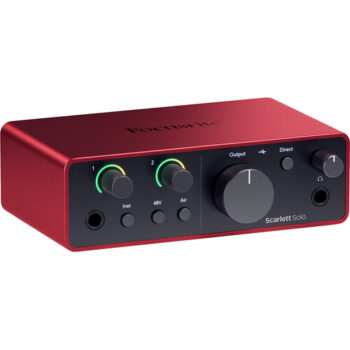 Alternative view of Focusrite Scarlett Solo - Studio Bundle (4th Gen)