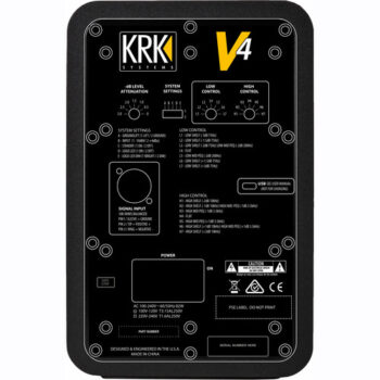 Alternative view of KRK V4-S4 V-Series - 4'' Near-Field Reference Monitor (each)