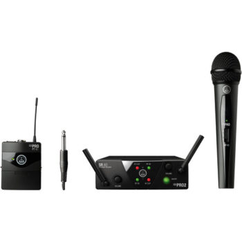 AKG WMS40 Mini2 M - Dual Handheld & Bodypack Wireless System