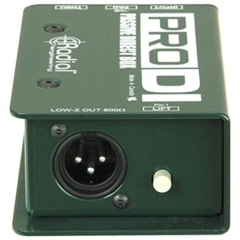 Radial ProDI - 1 Channel Passive Instrument Direct Box
