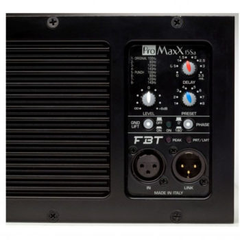 FBT ProMaxX 15SA - 15" Processed Active Band-Pass Sub 1200W RMS