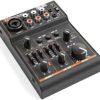 Power Dynamics D301 - 3 Channel USB Mixer w/ Soundcard