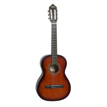 Valencia VC203 CSB - 3/4 Size Classical Guitar (Sunburst)