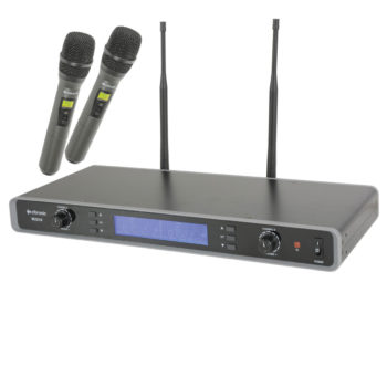 Citronic RU210-H - Dual Handheld Wireless Mic System