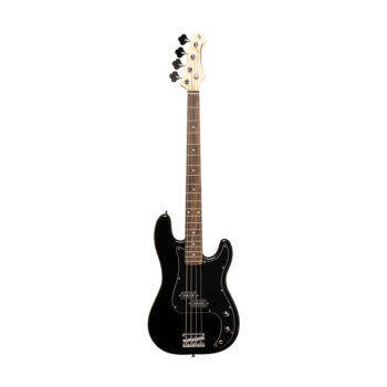Stagg SBP30 BK - Standard "P" Electric Bass Guitar (Black)