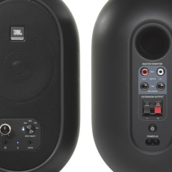 JBL 104 BT - 4.5" Desktop Studio Monitor w/ BT - Black (pair)