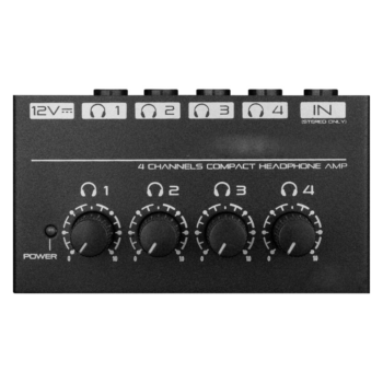 PowerWorks HA400 - 4 Channel Headphone Amplifier