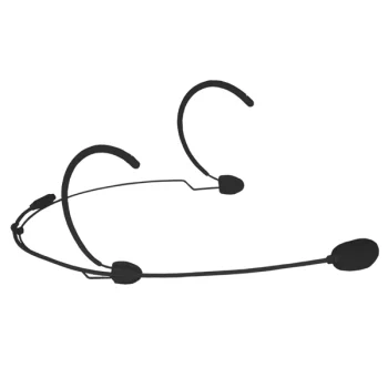 Audac CMX726 - Double Ear Hook Condenser Omni-Directional Mic Headset