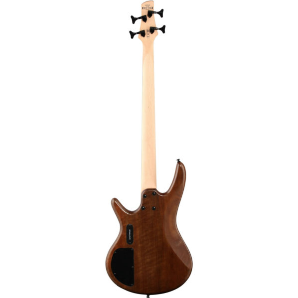 Ibanez GIO Series GSR200B-WNF - Electric Bass Guitar With Bass Boost - Black Hardware - Walnut Flat