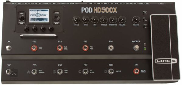 Line 6 POD HD500X - Guitar Multi-Effects Processor