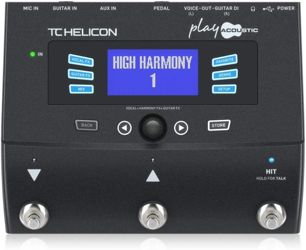 TC Helicon Play Acoustic - Vocal and Acoustic Guirar Effects Stombox