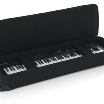 Alternative view of Gator GK-88 Slim - 88 Key Slim Keyboard Bag w/ Wheels (GCK88SLIM)