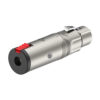 Roxtone Adapter: 6.3mm ST FEMALE - 3P XLR FEMALE Socket w/ Latch *[RA3XFJF]