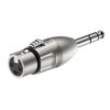 Roxtone Adapter: 6.3mm ST MALE - 3P XLR FEMALE Socket *[RA3XFJM]