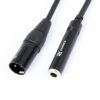 Connector: XLR (M) - 6,3mm Jack (F) PD Connex Signal Cable: XLR MALE - 6.3mm FEMALE Jack (0.15M) [176.992]Conductor: 20x 0.12mm