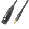 PD Connex Signal Cable: 3.5mm ST MALE - XLR FEMALE (0.5M) *[ 177.116 ]