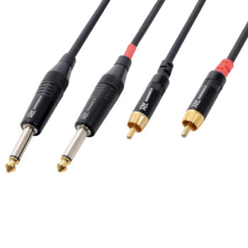 PD Connex Signal Cable: 2x 6.3mm MONO - 2x RCA MALE (1.5M) [176.660]