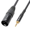 PD Connex Signal Cable: 3.5mm ST MALE - XLR MALE (0.5M) *[ 177.101 ]
