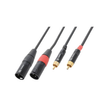 PD Connex Signal Cable: 2x XLR MALE - 2x RCA MALE (1.5M) [176.680]