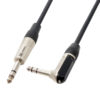 PD Connex Signal Cable: 6.3mm MONO Jack - 6.3mm MONO R/A Jack (3M) [177.010]