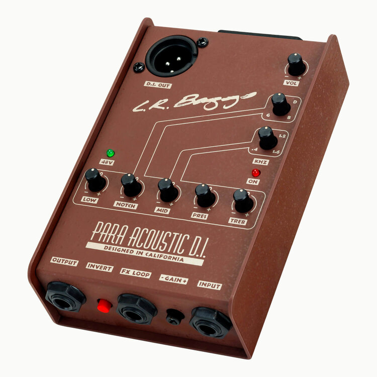 LR Baggs PARADI Acoustic Guitar DI Pedal Sound Of Ministry