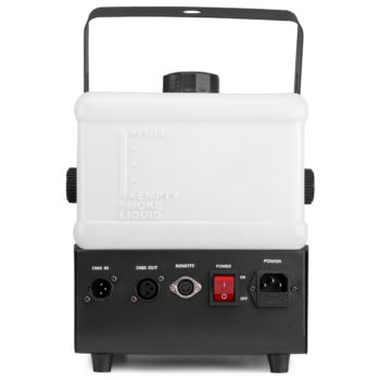 Beamz Rage1500 LED - 1500W DMX Smoke Machine w/ LED's & Timer Controller