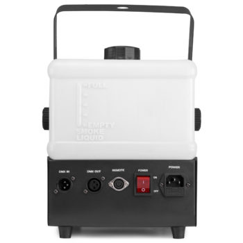 Beamz Rage1800 LED - 1800W DMX Smoke Machine w/ LED's & Timer Controller