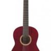 Valencia VC204-TWR - 4/4 Classical Guitar (Trans Red)