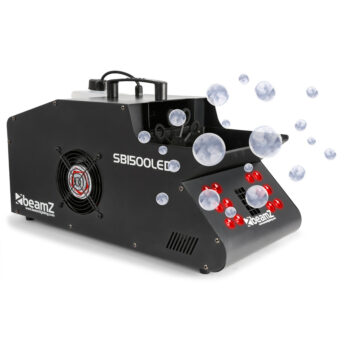 Beamz SB1500LED - Smoke & Bubble Machine