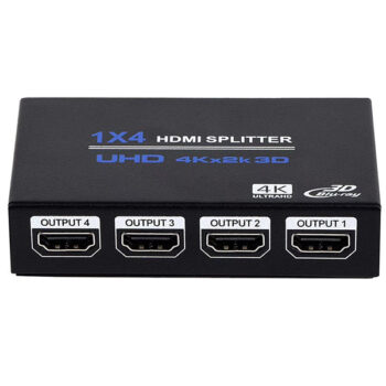 TVA 4K HDMI Splitter (1 IN x 4 OUT) [128.827]