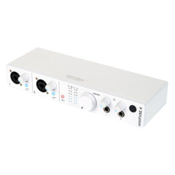 Arturia MiniFuse 4 - 4x4 USB Audio Interface - White (AR800113)
