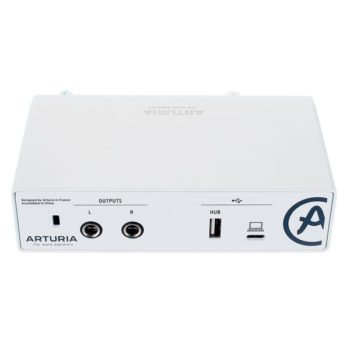 Alternative view of Arturia MiniFuse 1 - 1x2 USB Audio Interface (White)