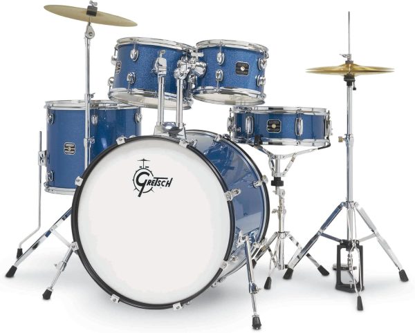 Gretsch RG-E625 BS Renegade - 5 Piece Shell Pack w/ 22" Kick