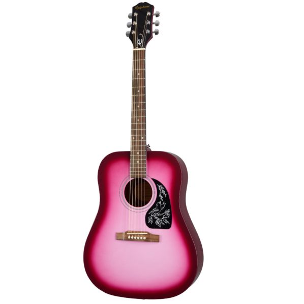 Epiphone Starling - Acoustic Guitar (Hot Pink Pearl) [EASTAR-HPP)