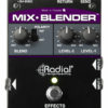 Radial Mix-Blender - Dual Input Guitar Mixer w/ insert loop to blend in effects (R800720700)