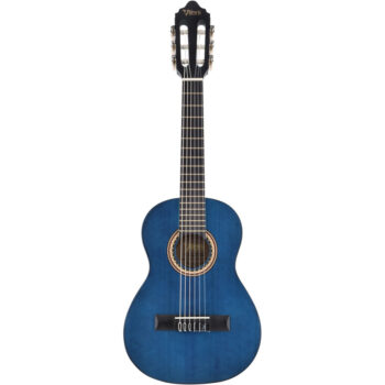 Valencia VC201 TBU - 1/4 Size Classical Guitar (Trans Blue)