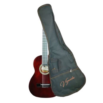 Alternative view of Vizuela VC1/2 WR - 1/2 Sized Classical Guitar (Wine Red)