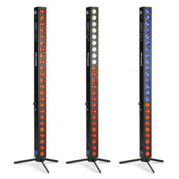 Beamz BBB243 - 24x 3W RGB Battery Powered LED Bar