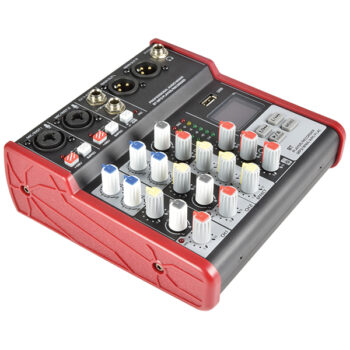 Alternative view of Citronic CSM-4 - 4 Channel Mixer w/ BT/USB/MP3
