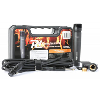Power Dynamics PDM57 - Dynamic Insrument Microphone in Case