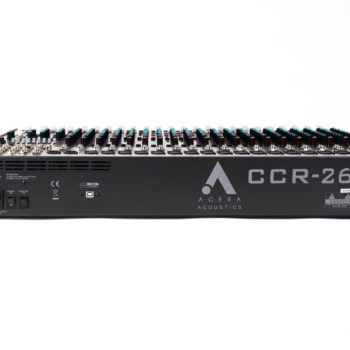 Agera Acoustic CCR-264U - 26 Channel Analog Mixer w/ FX/BT/USB/SD
